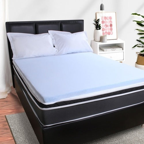 Pillow Top Topper Viscogel F.a Queen 158x198x4cm