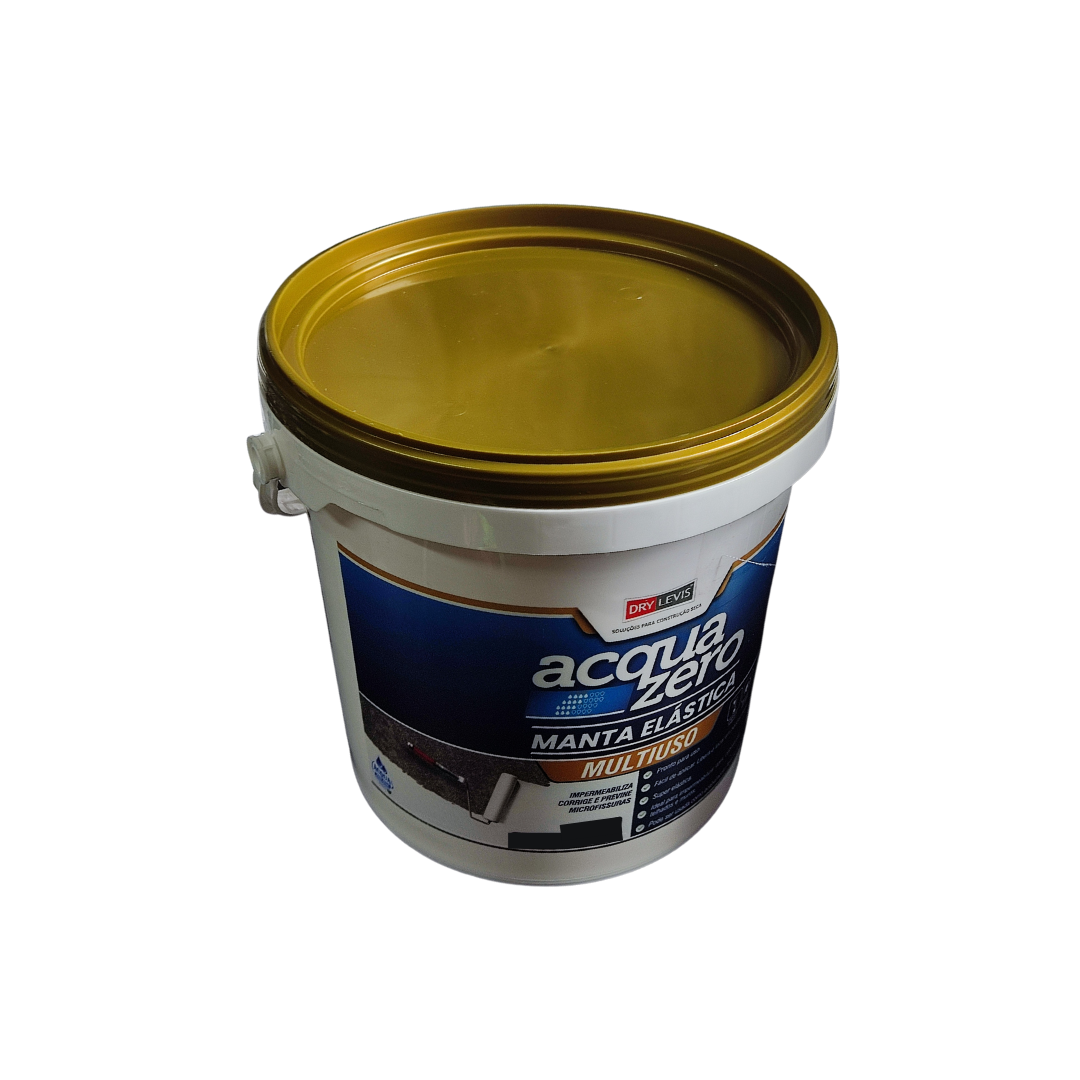 Acqua Zero Manta Elástica Impermeabilizante 20 Kg Branco