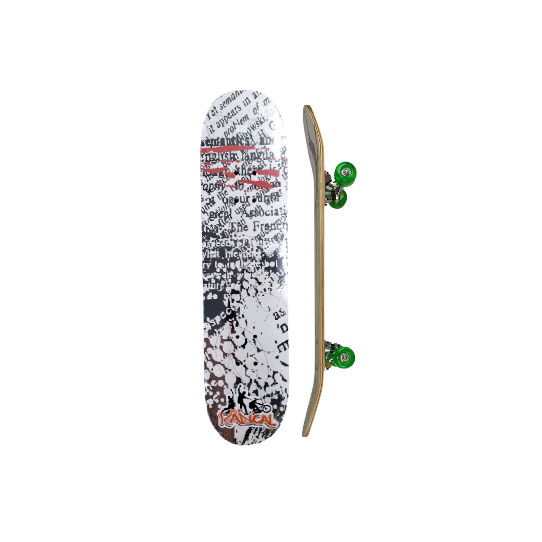 Skate Madeira Amador Brinquedo Radical Infantil Pequeno 43cm