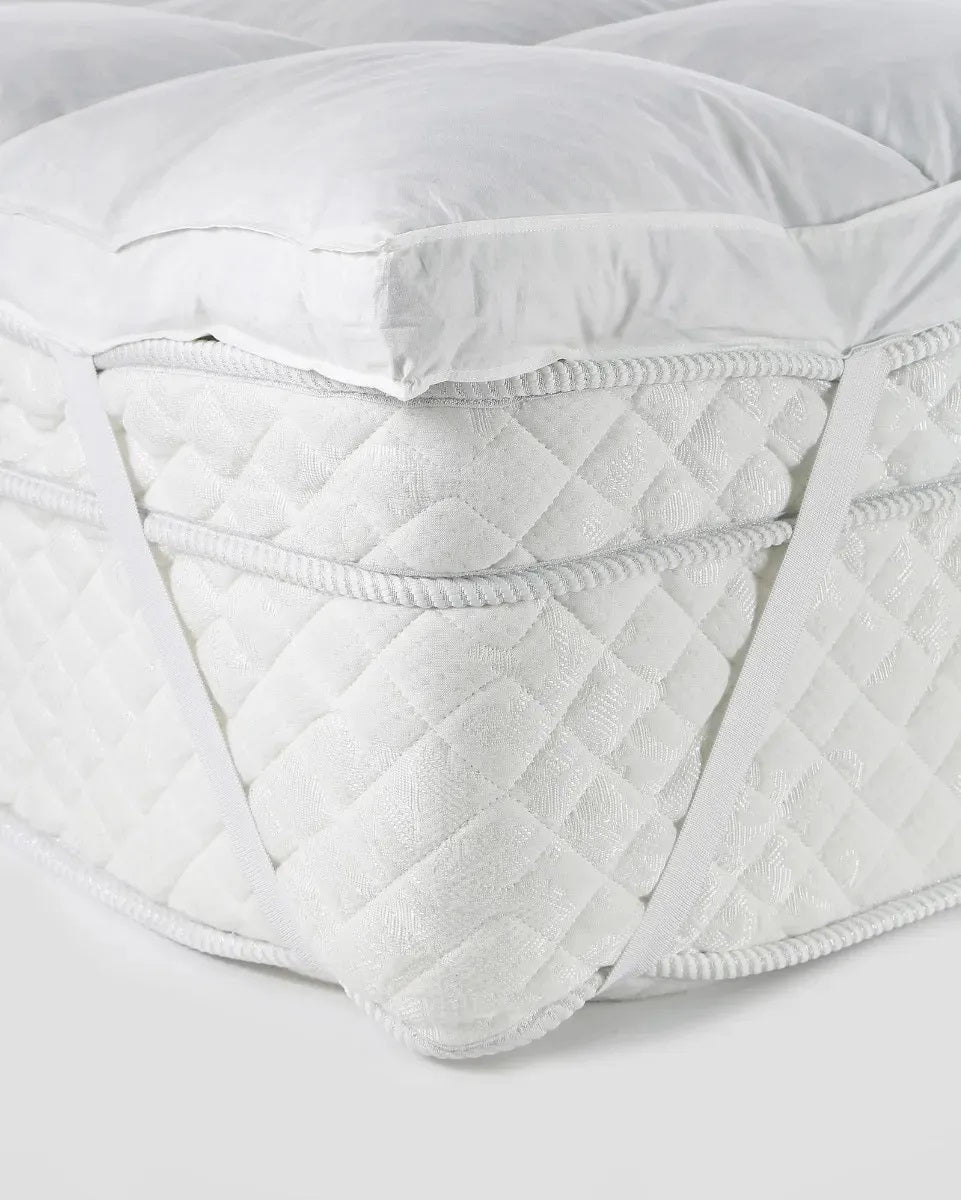 Pillow Top Daune Toque De Plumas 100% Algodão 233 Fios Casal