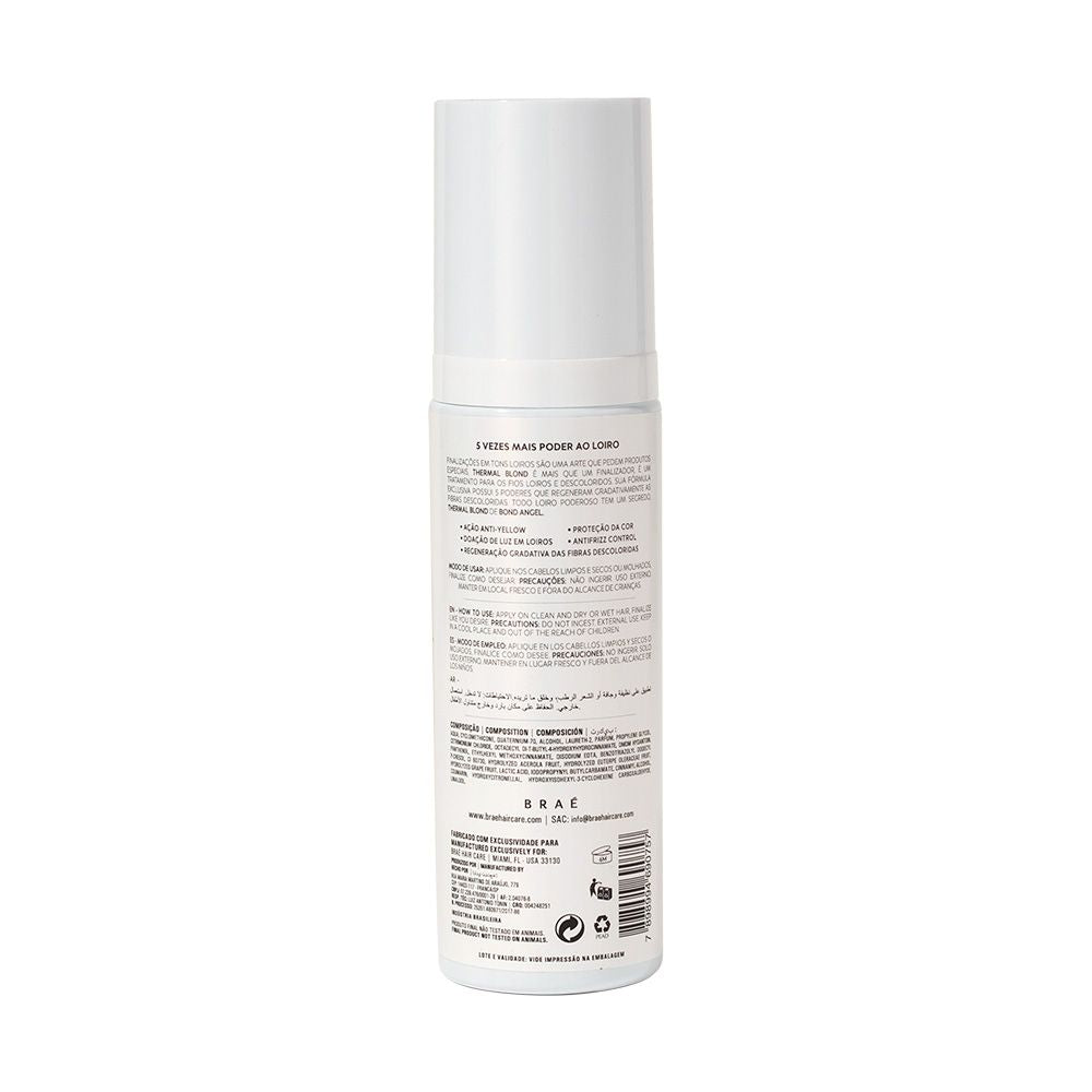 Bond Angel Leave In Matizador Thermal Blond Braé Spray 200ml