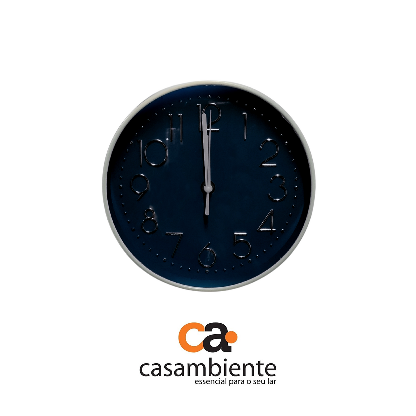 Relógio De Parede Cozinha Sala Maquina Quartz - Casambiente