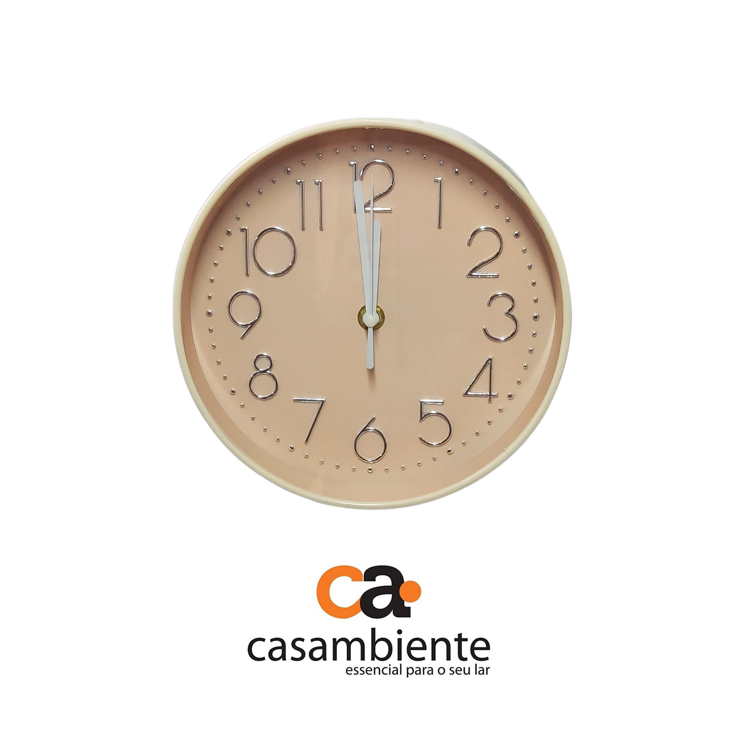 Relógio De Parede Cozinha Sala Maquina Quartz - Casambiente