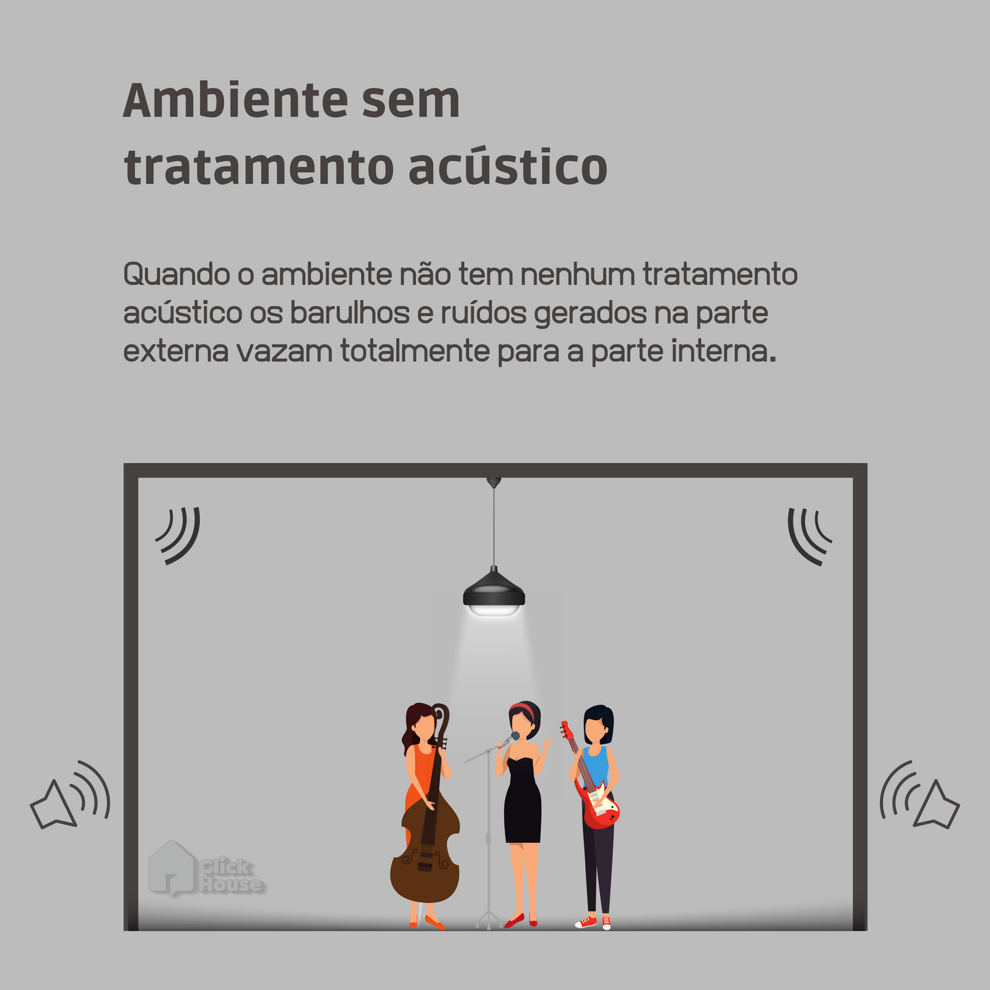 Painel Espuma Acústico Antichamas Isolamento Som 50x50x2cm