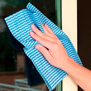 Rolo De Pano Tipo Perfex Multiuso Limpeza 40cmx20cm 25 Unid