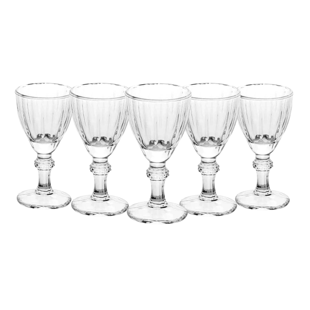 Taça De Vidro Lumini Transparente Licor Tequila Shot 50 Ml