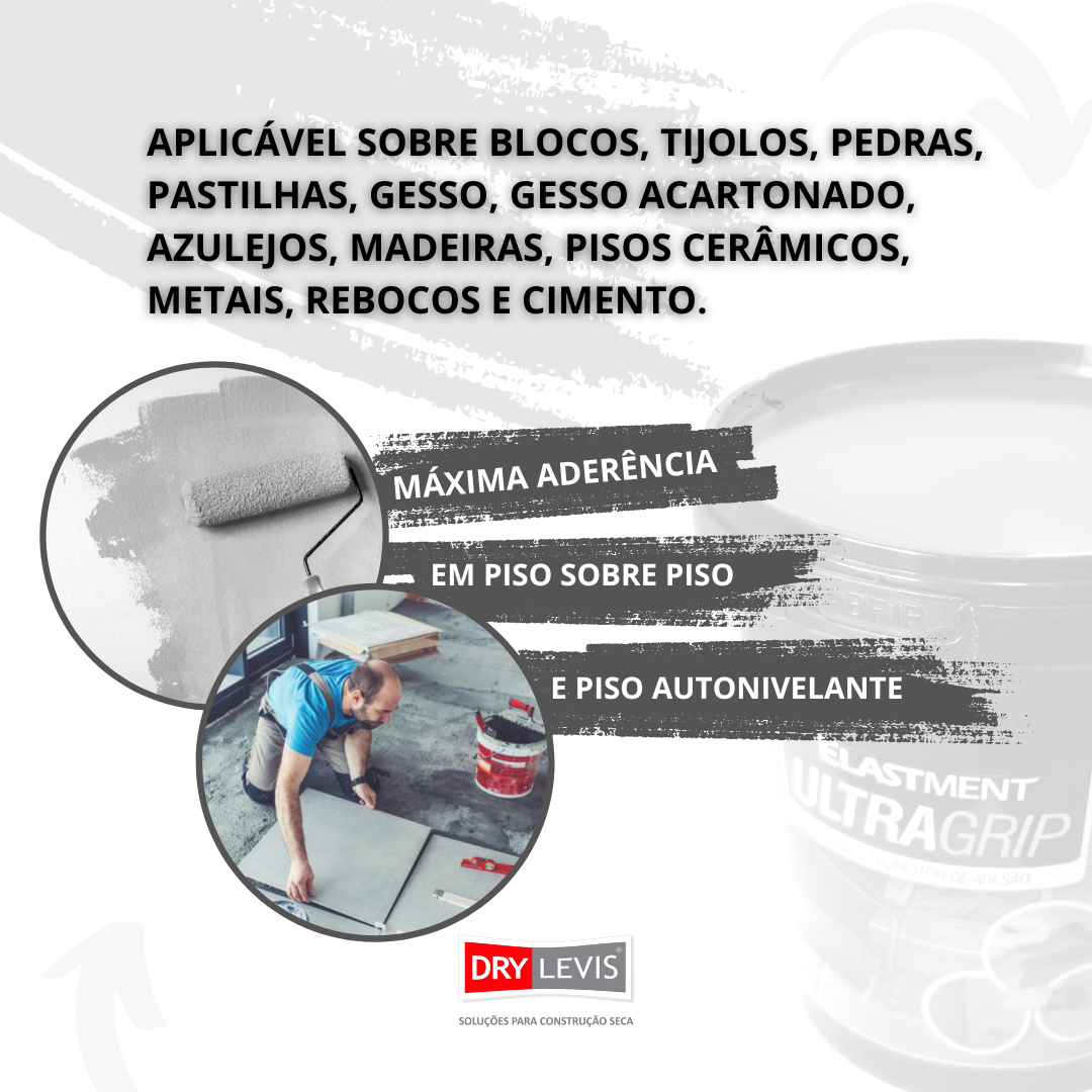 Tinta Promotor De Aderência Superficie Primer Dry Levis 1 Kg