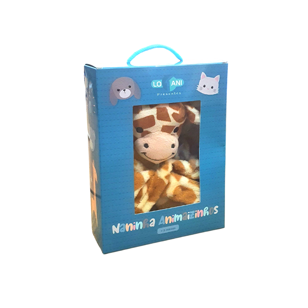 Naninha Baby Elefantinho Macio Menino E Menina Loani 36x36