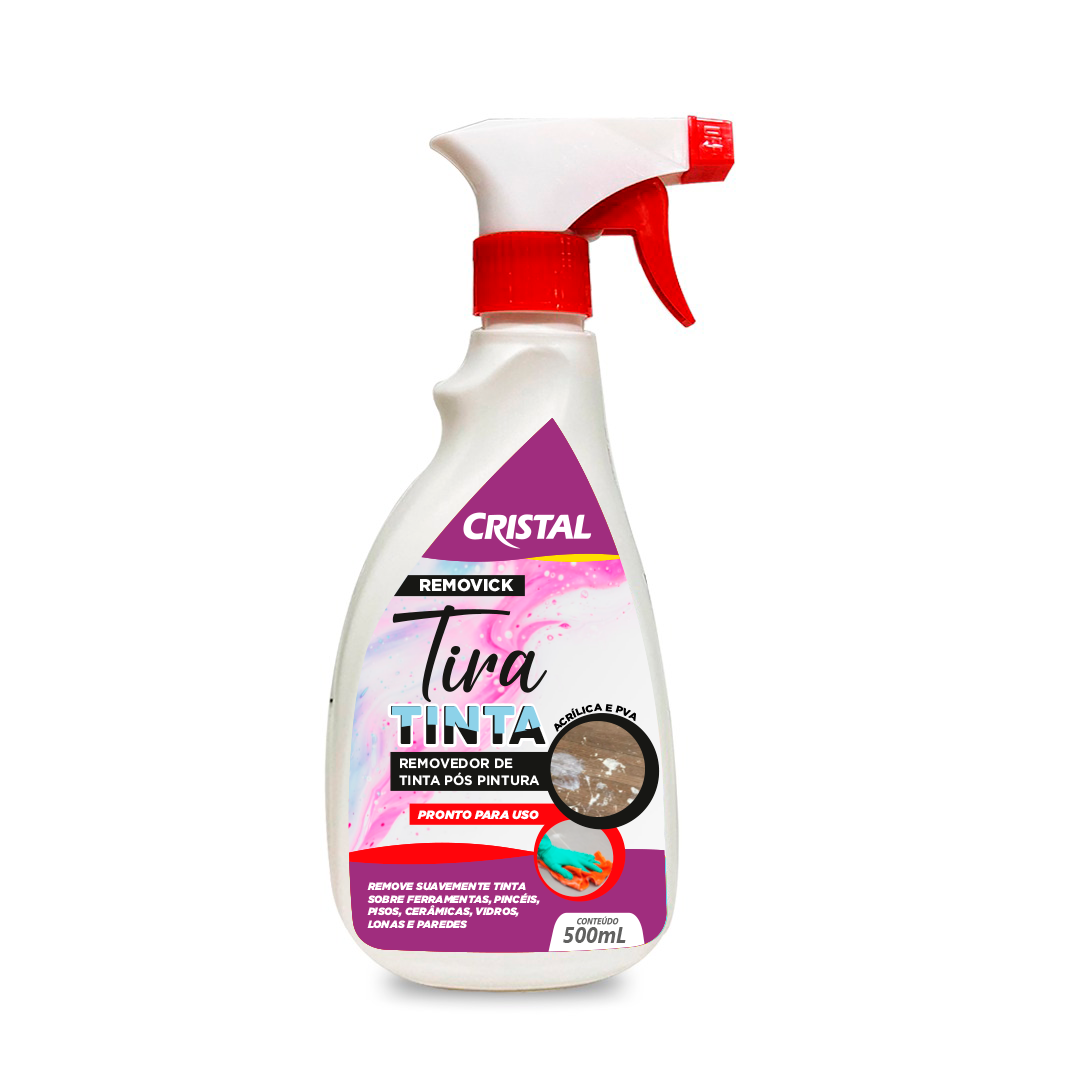Removedor Tira Tintas Acrílica Pintura Piso Portão 500ml