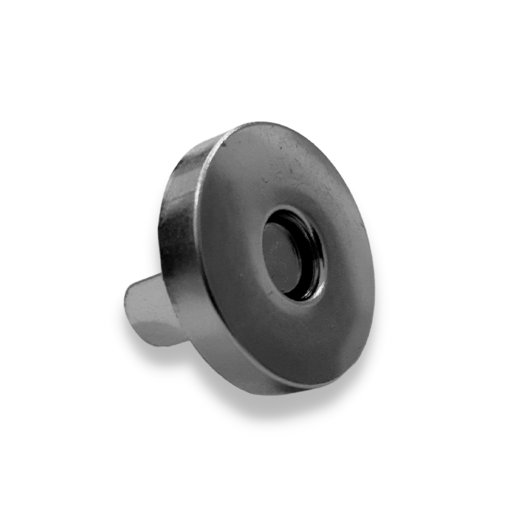 Botão Imã Magnético Imantado 18mm Prata Dourado Ônix 10 Uni