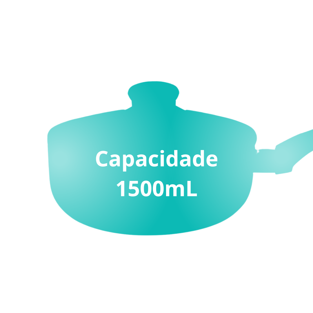 Panela Antiaderente Caçarola Cerâmica New York 18 Cm