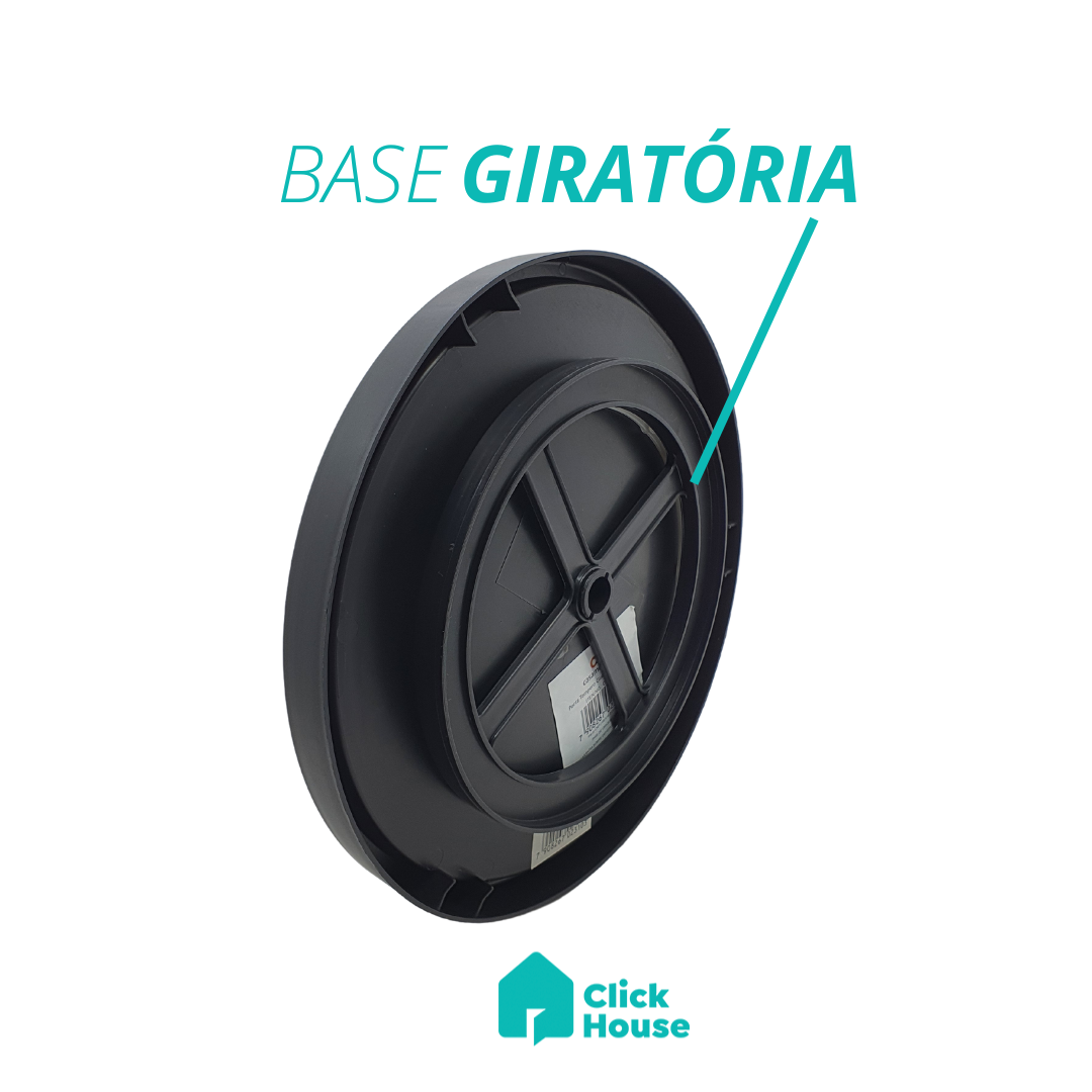 Porta Tempero Giratório Bandeja Condimento Organizador 25 Cm