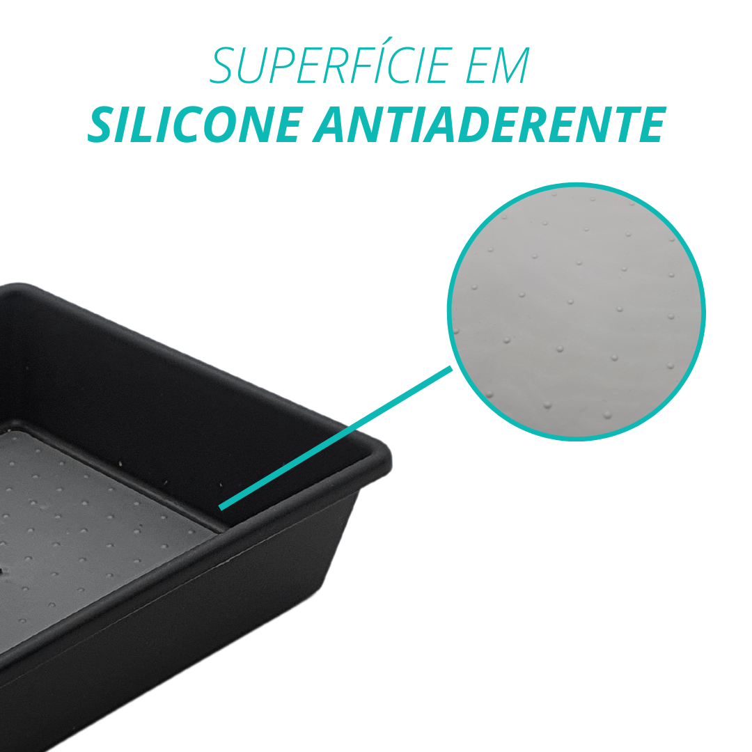Organizador De Gavetas Multiuso Quadrado Cozinha Utensílios