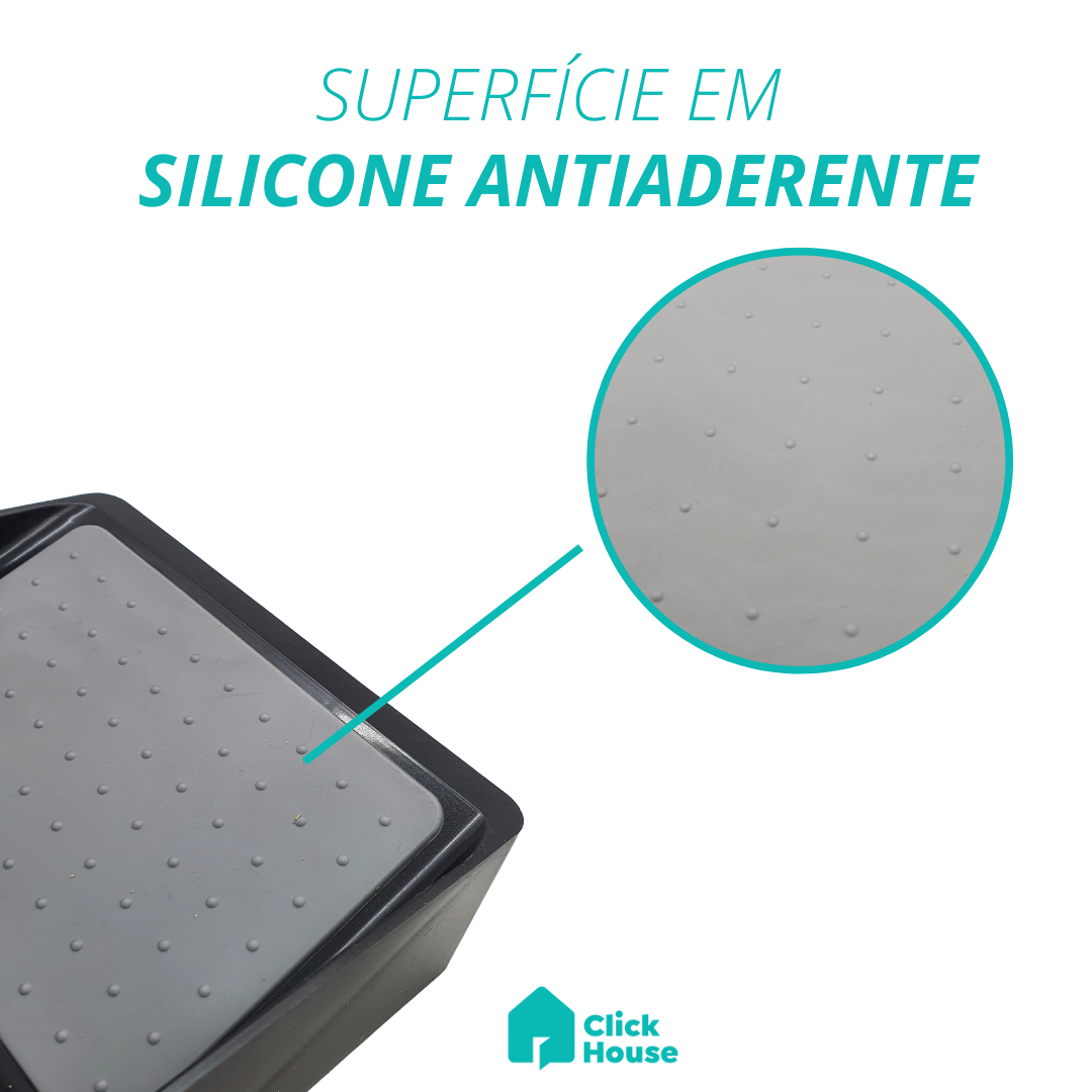 Organizador Porta Condimentos Temperos 3 Divisórias De Potes