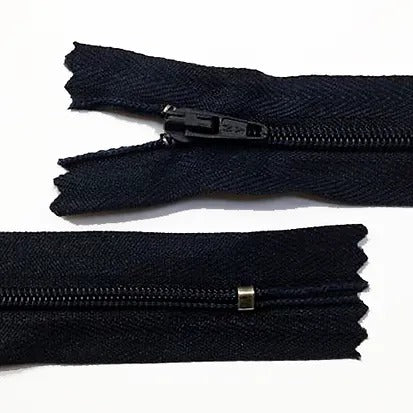 Ziper Nylon Fixo Tam: 18cm 10 Uni Cursor Cores Variadas Nybc