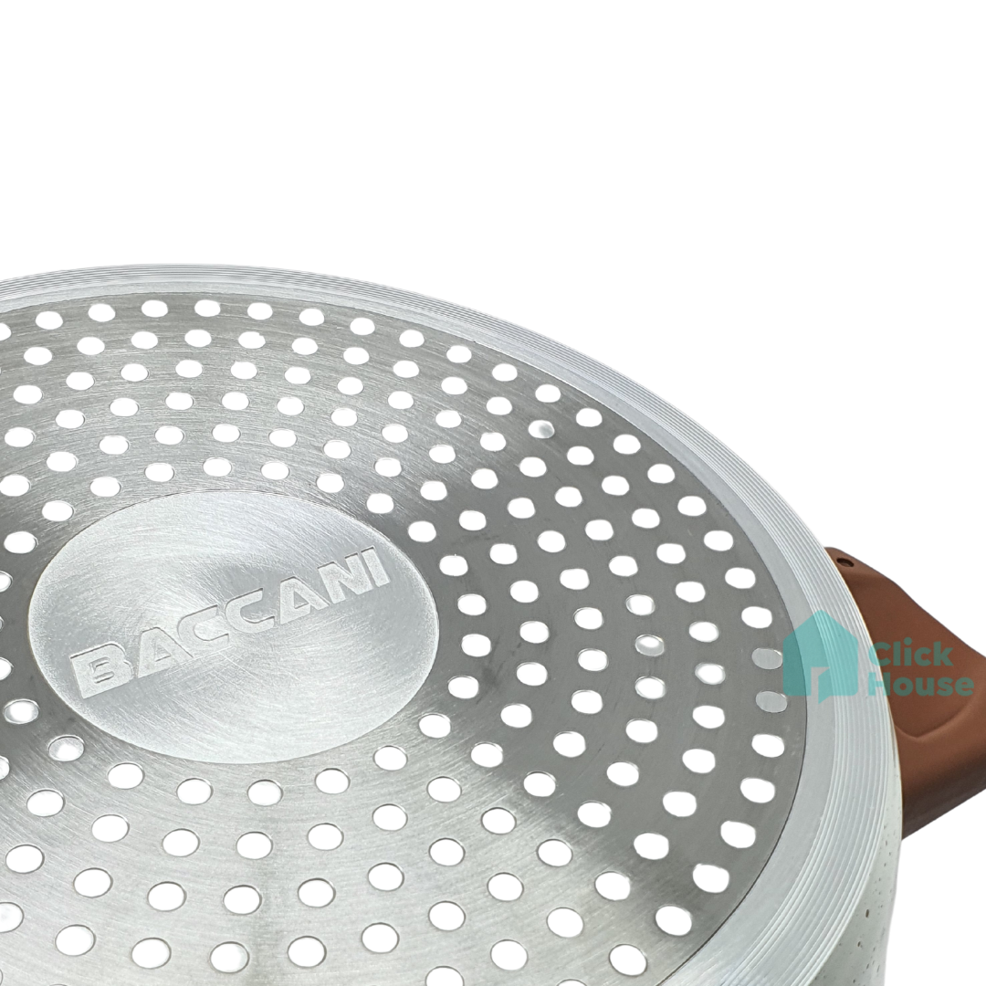 Panela Indução Tampa Antiaderente Cerâmica 18 Cm Não Gruda