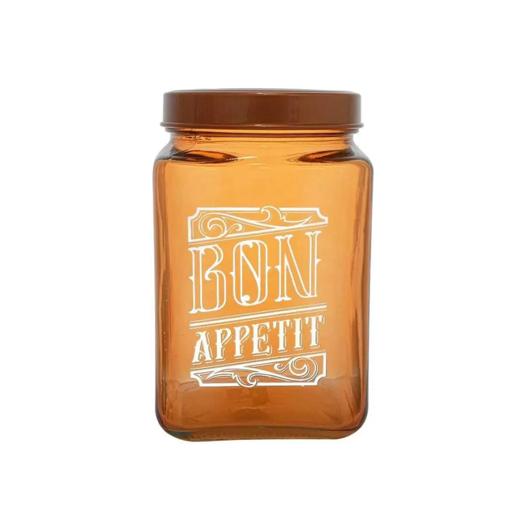 Potes De Vidro Tampa 2 L Mantimento Condimento Bon Appetit