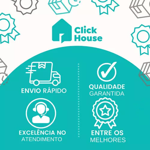 1 Unidade Ziper Metal Rendado - Tam: 60 - Branco/Preto - NYBC