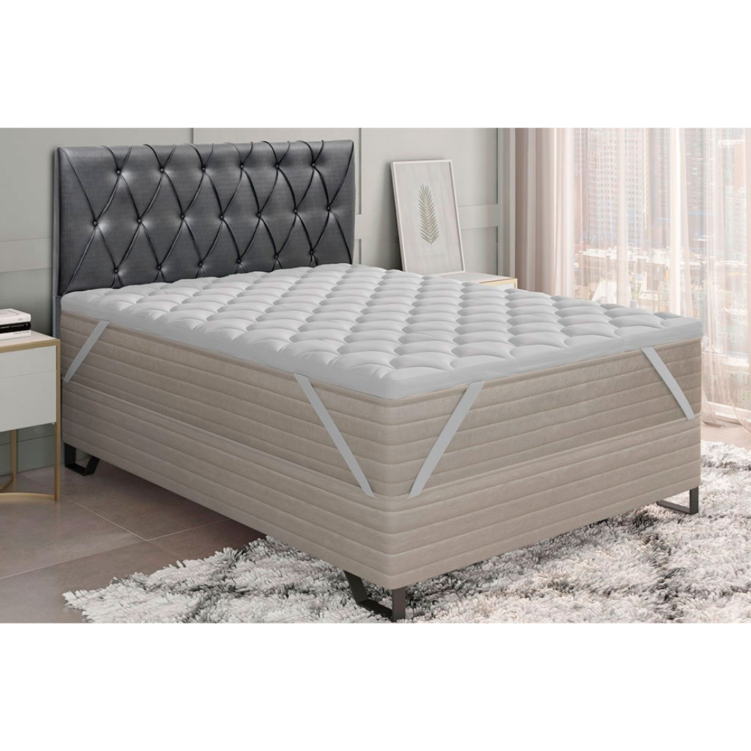Protetor De Colchão Pillow Top King Percal 200 Fios Ortobom