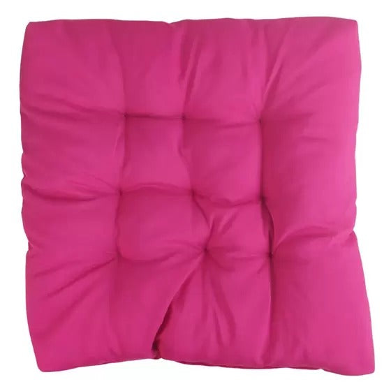 Assento Almofada Para Cadeira Futon 50x50 Cm Cores Variadas