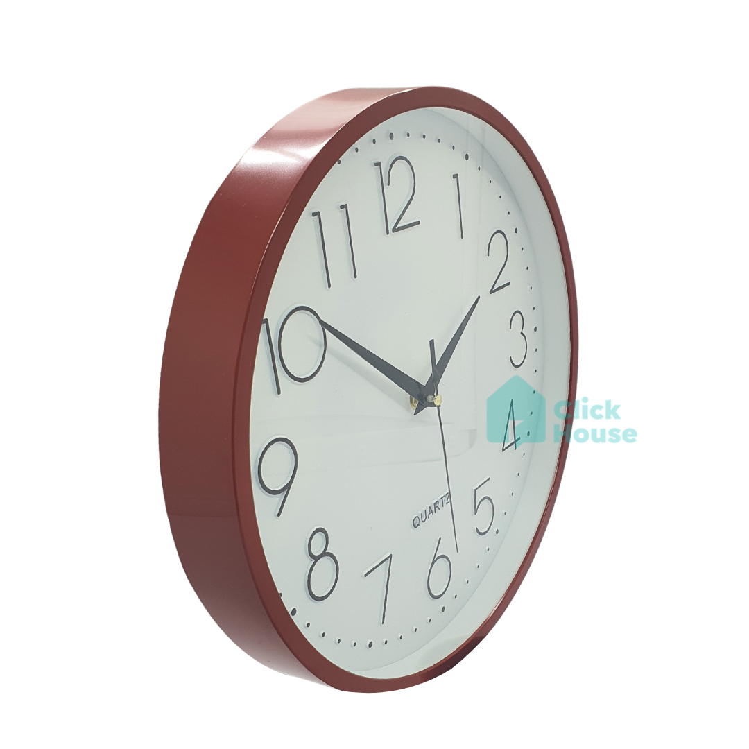 Relógio Parede Decorativo Cozinha Sala Analógico Quartz 30cm