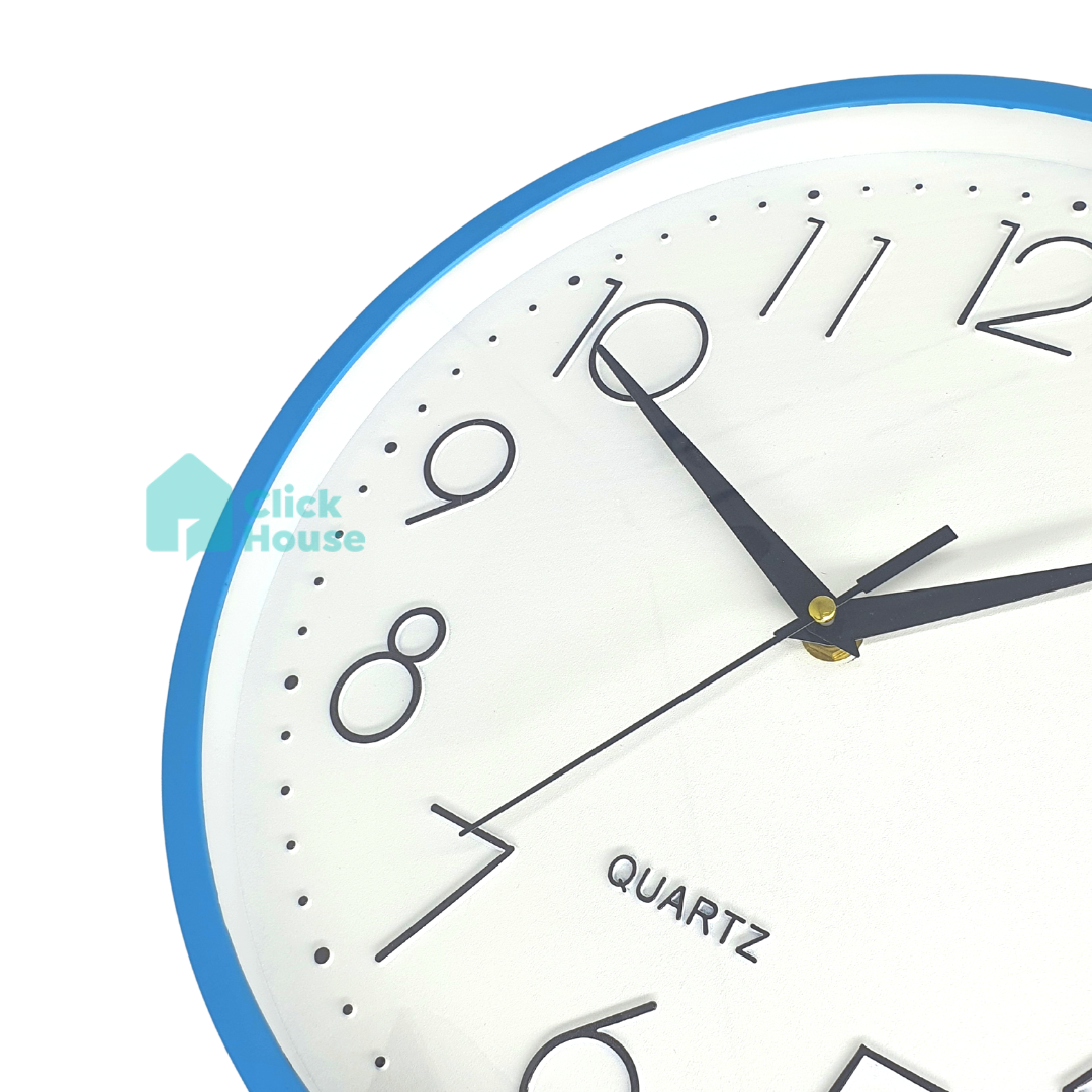 Relógio Parede Decorativo Cozinha Sala Analógico Quartz 30cm
