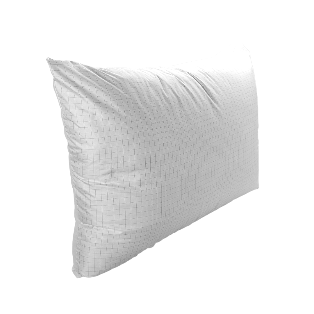 Travesseiro Alto Antistress Nasa Fibras Silicone Macio