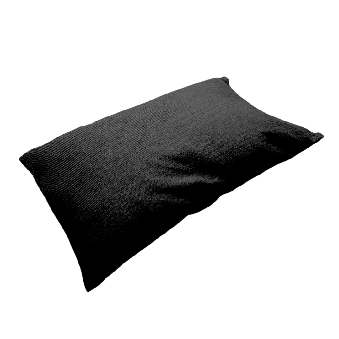 Almofada Baguete Enchimento Fibra Retangular Veludo 30x50cm
