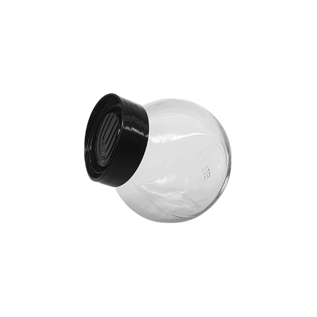 Pote Vidro Baleiro Transparente Doce Tempero Com Tampa 750ml