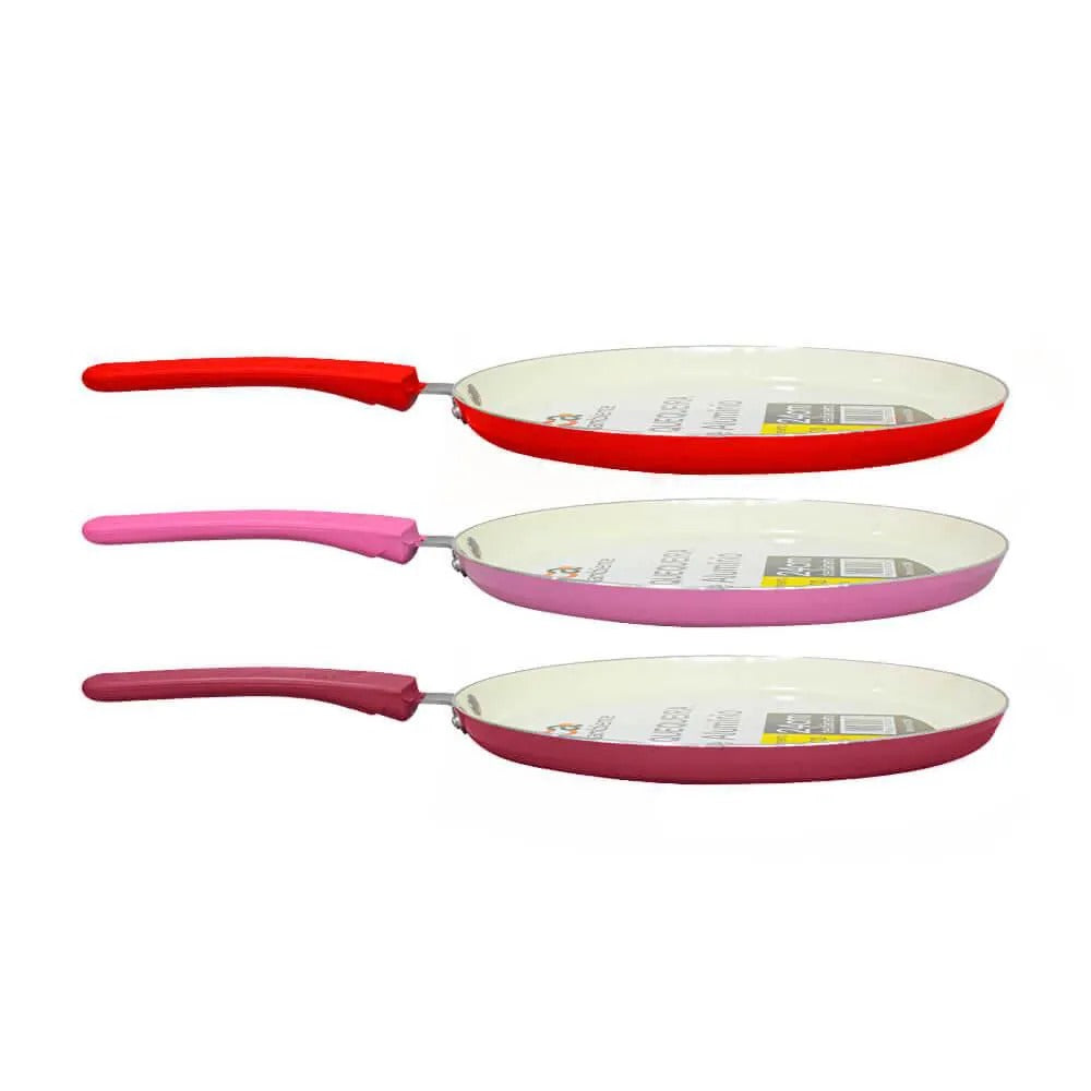 Panquequeira Frigideira Cerâmica Antiaderente Panqueca 24 Cm