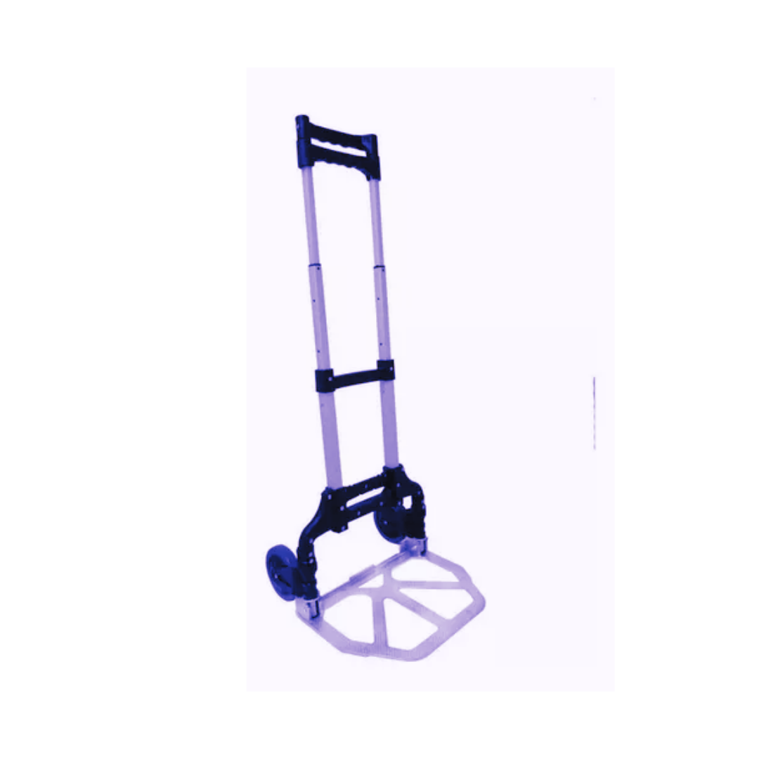 Carrinho De Mão Dobrável Resistente Transporte Carga 80 Kg