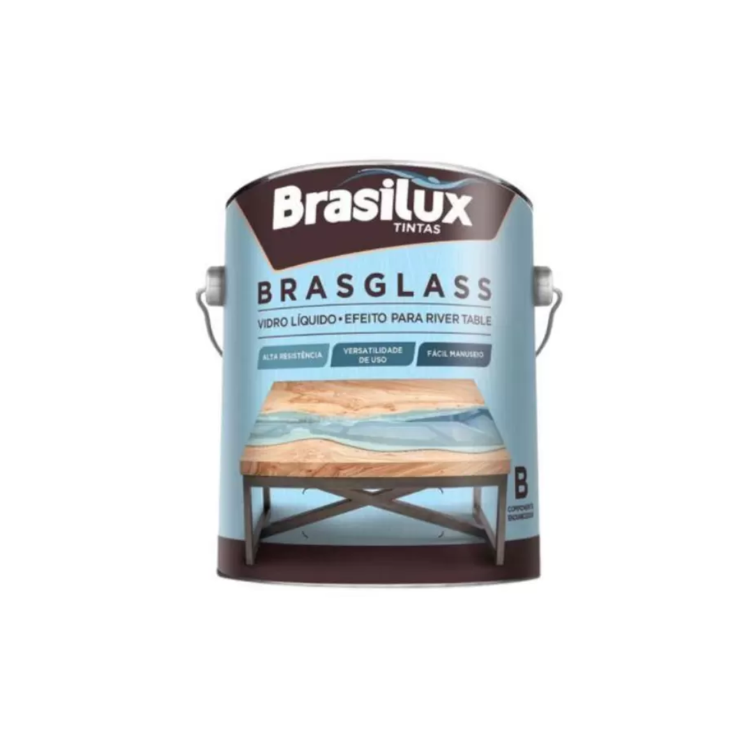 Resina Porcelanato Líquido Cristal Transparente 3d 900ml