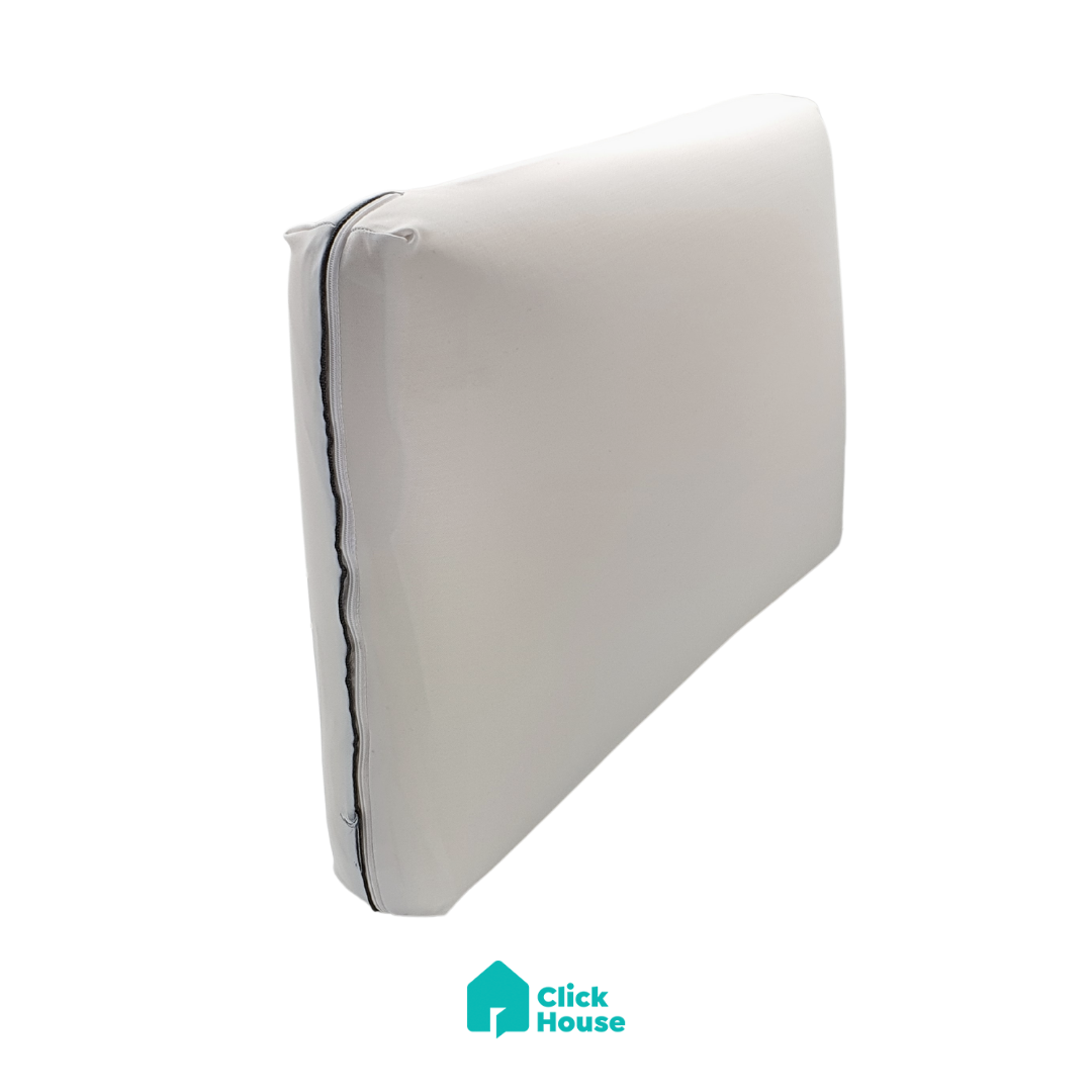 Travesseiro Nasa Slim Premium Com Fronha Lisa 12cm Eleva