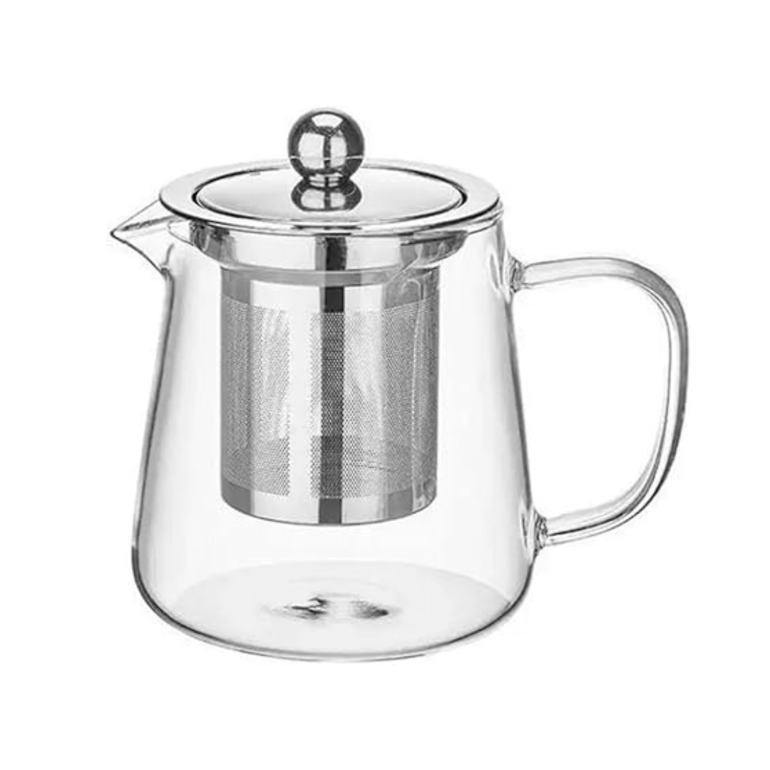 Chaleira Bule Com Infusor + Jogo De Xícaras Sem Pires 180ml