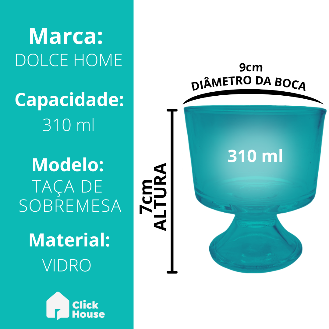 Taça De Sobremesa 310ml - Dolce Home - D1401
