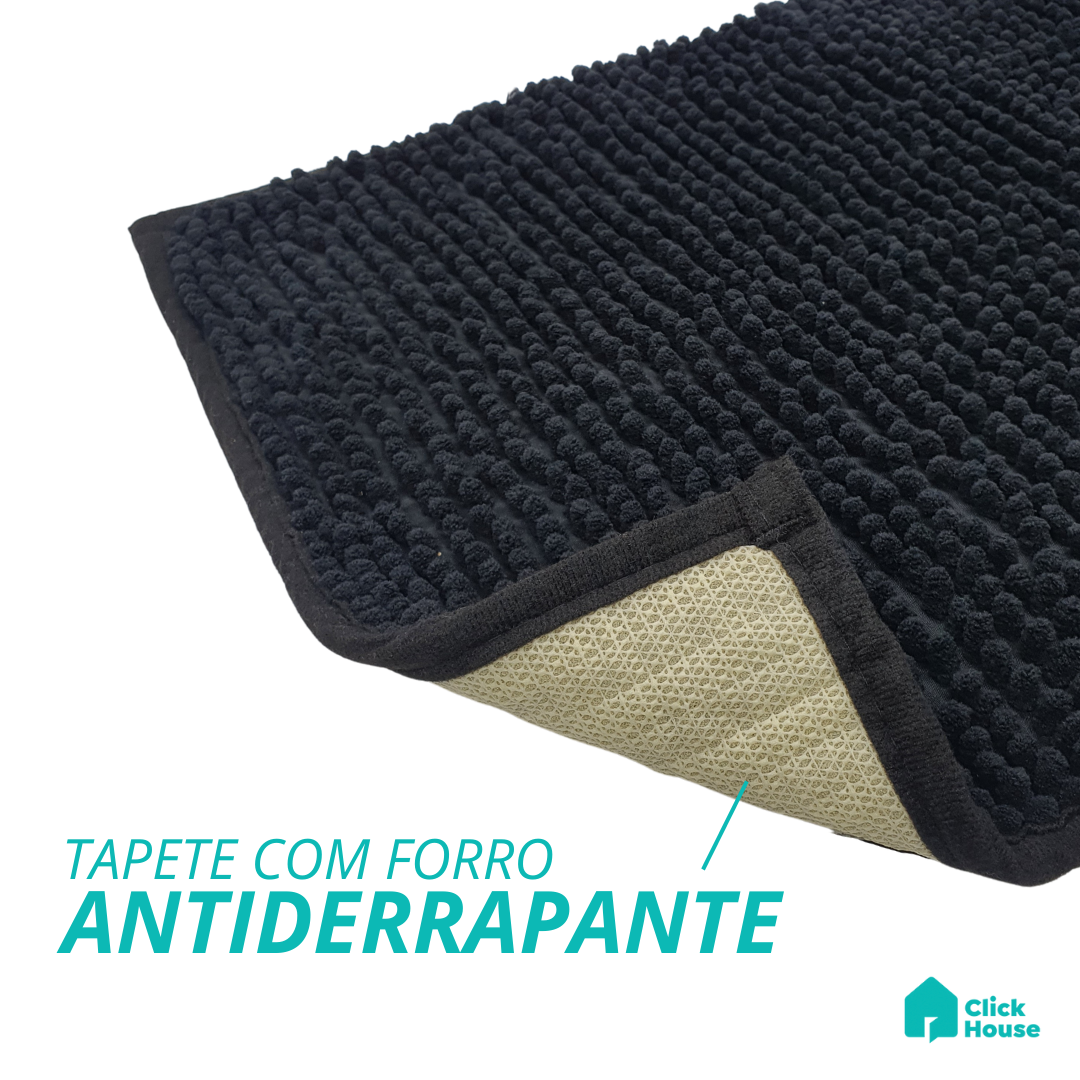 Tapete Capacho De Banheiro Bolinha Antiderrapante 40x60cm