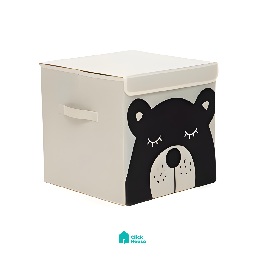 Baú Infantil Criança Organizador Brinquedo Grande Dobrável