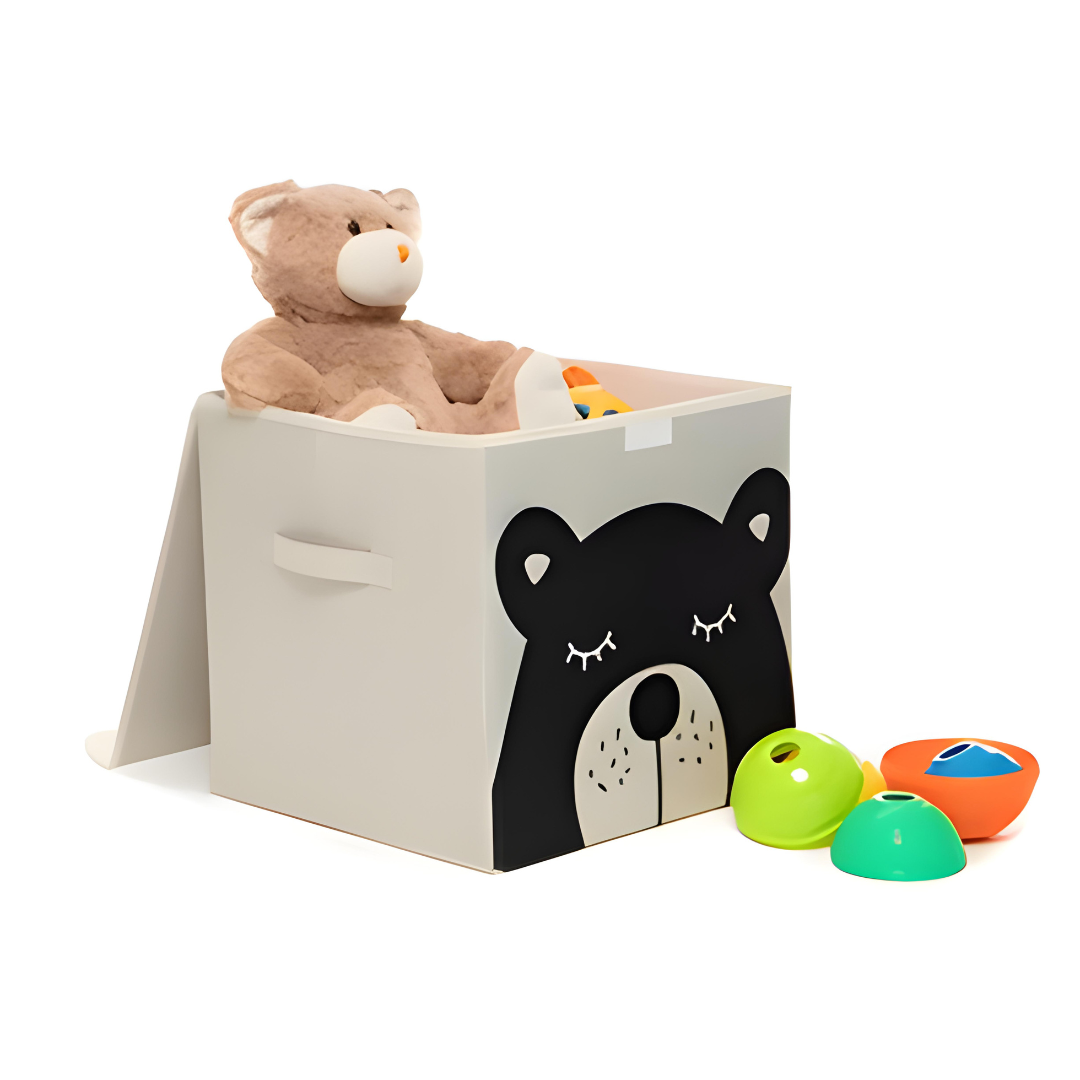 Baú Infantil Criança Organizador Brinquedo Grande Dobrável