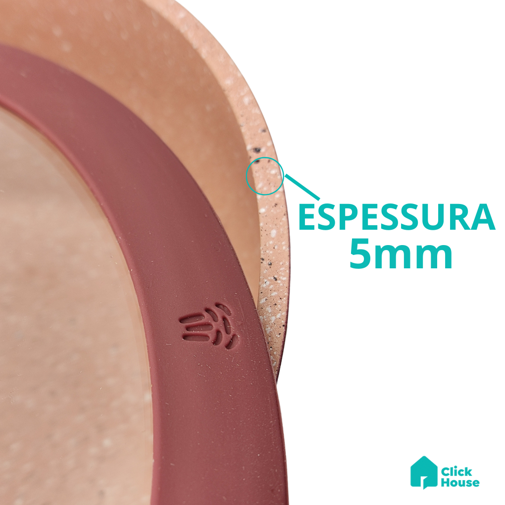 Panela De Indução Viena Antiaderente Cerâmica 18cm Não Gruda