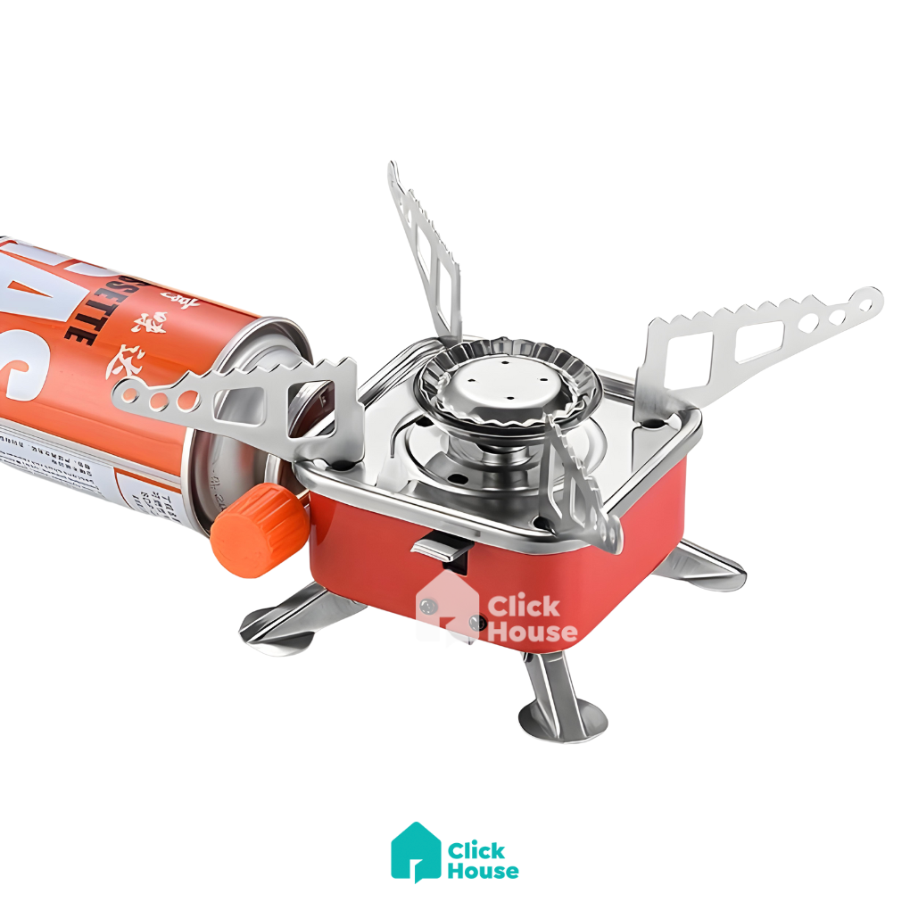 Mini Fogareiro Churrasqueira Portátil Automático Camping