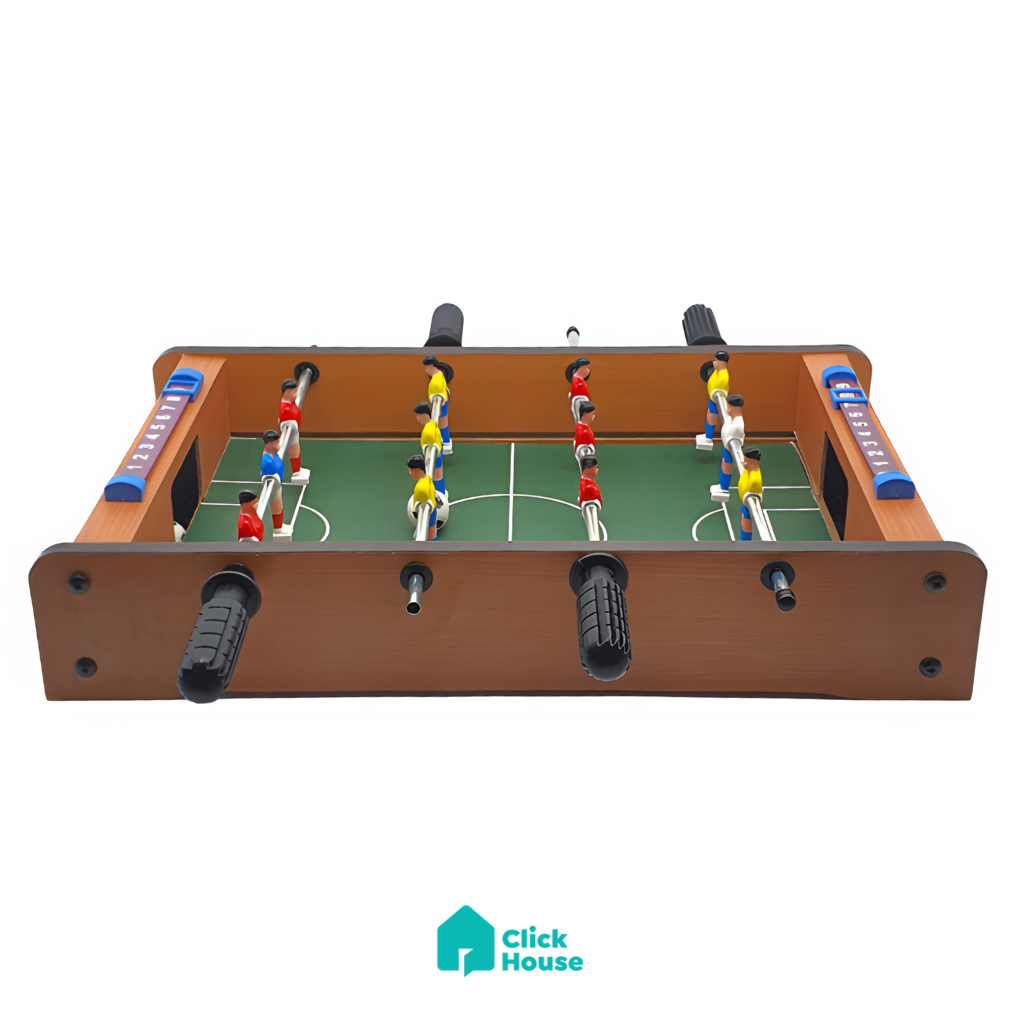 Mesa Pebolim Mini Infantil Jogo Futebol Bolas Incluídas 51cm