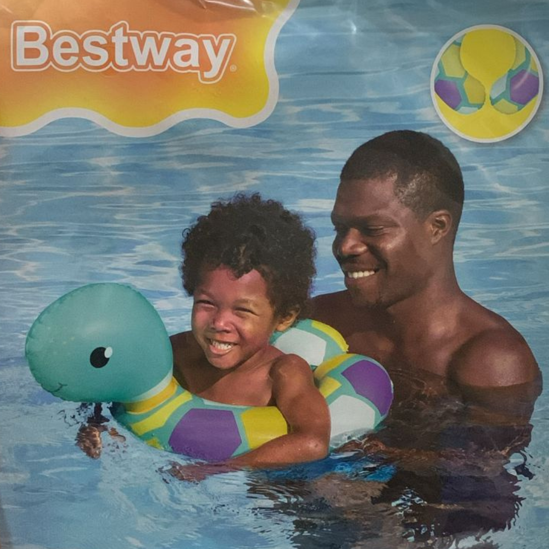 Boia Inflável Circular Redonda Infantil De Praia Piscina