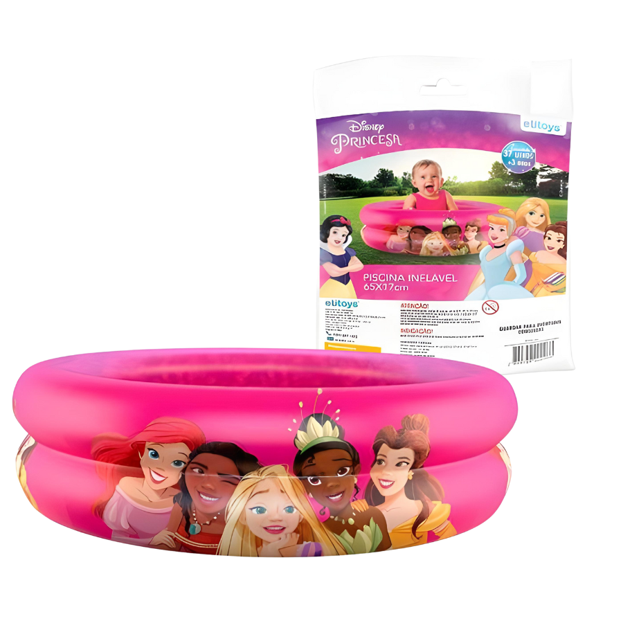 Piscina Inflável Redonda Infantil Bebê Criança 3 Cores 37l