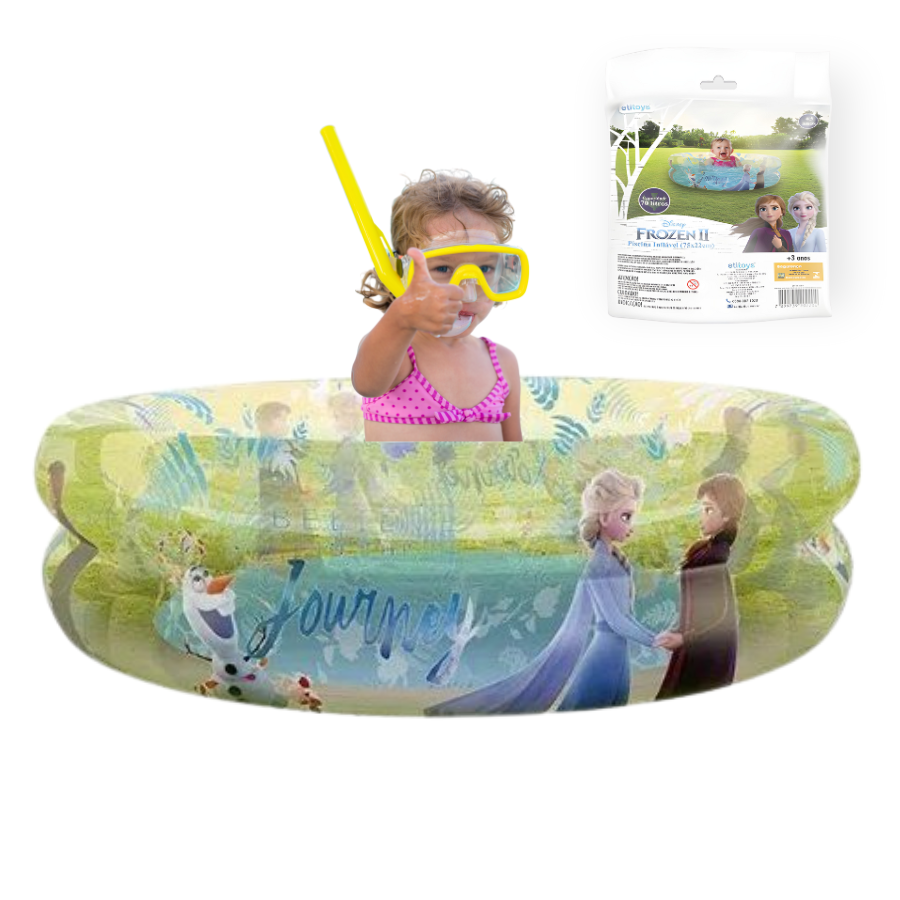 Piscina Inflável Redonda Infantil Bebê Criança 70l 3 Cores