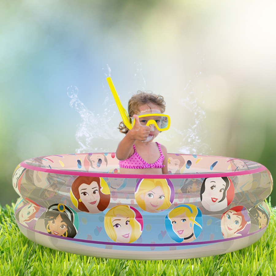 Piscina Inflável Redonda Infantil Bebê Criança 70l 3 Cores