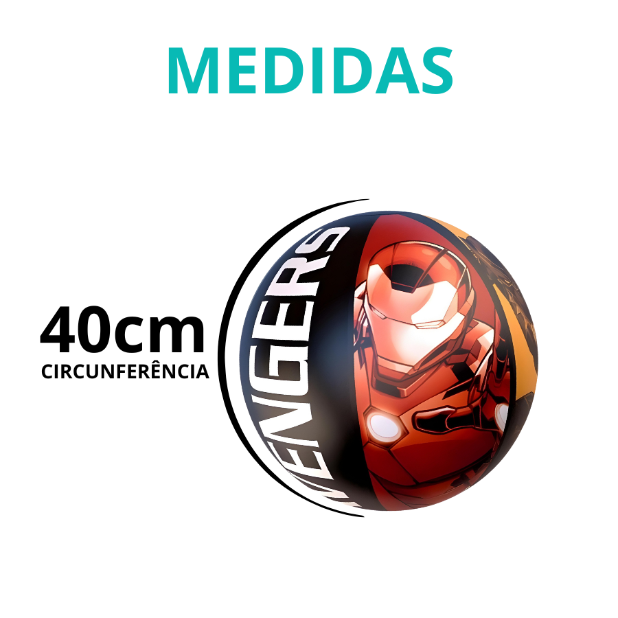 Bola Inflável De Praia Infantil Piscina Resistente 40cm