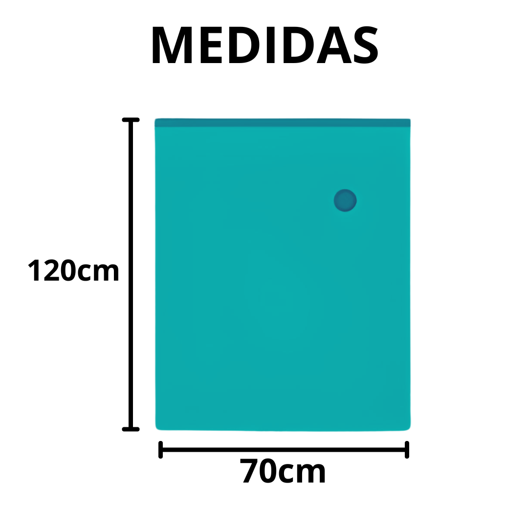 Saco A Vacuo Com Gancho 70X120CM + Bomba - SV-08