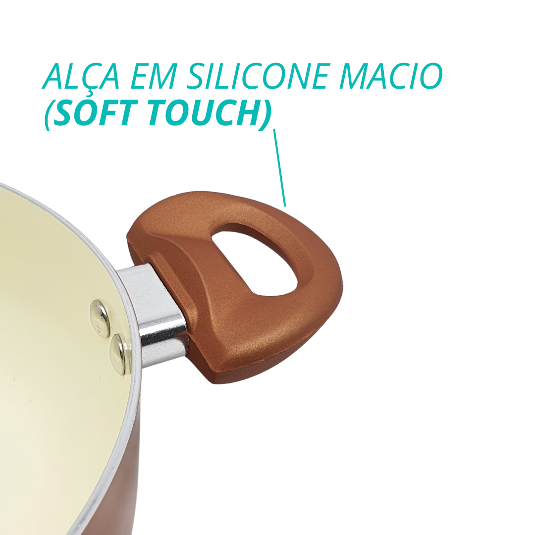 Caçarola Aluminio Milano 24cm - AL076