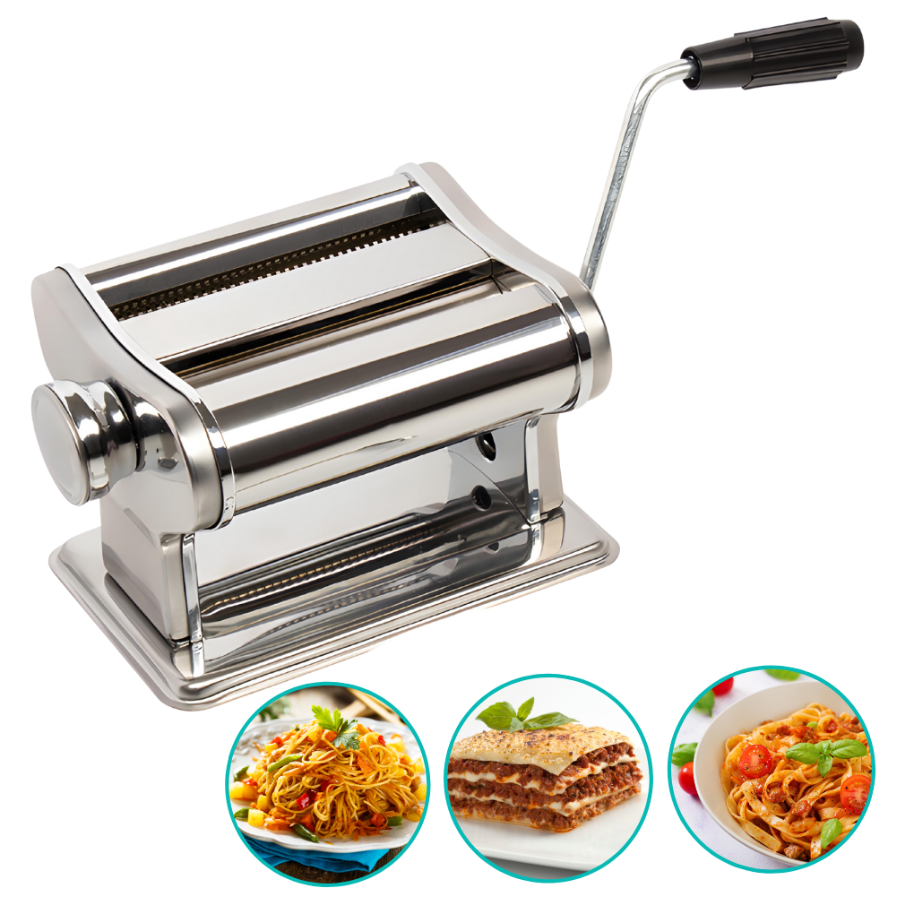 Maquina Para Macarrão Inox - MAQM-004 - Hauskraft