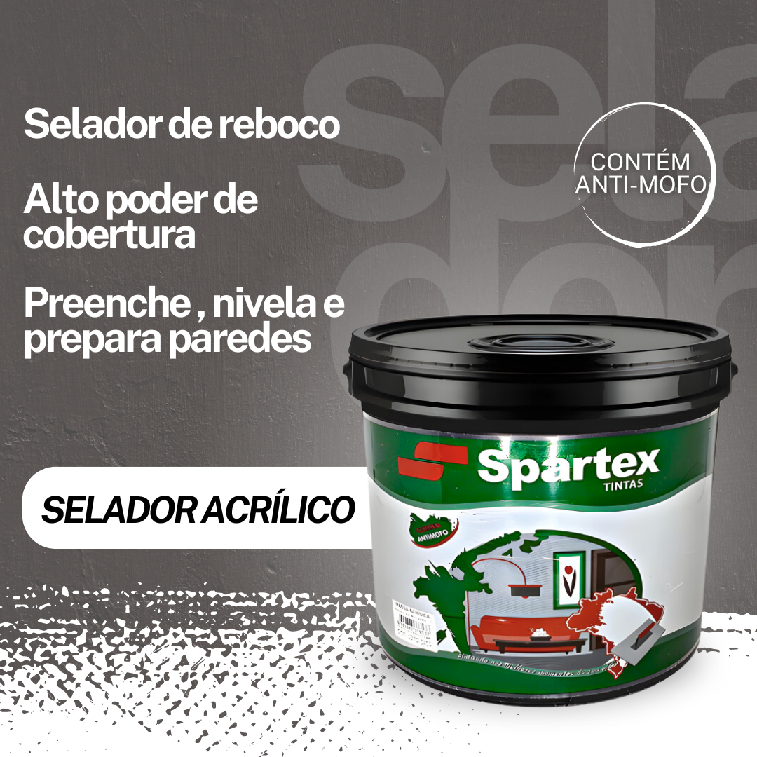 Tinta Acrílico Para Parede Interna E Externa 18l Spartex